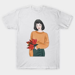 Fall girl (4) T-Shirt